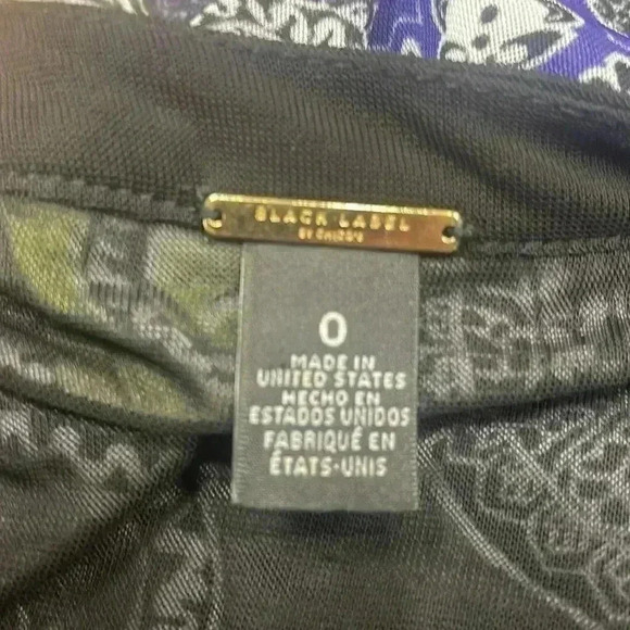 Chico’s women’s Size 0 black label summer long cardigan. - Picture 8 of 9